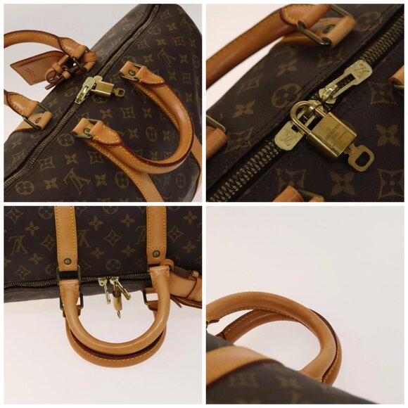 LOUIS VUITTON Monogram Keepall 45 Boston Bag M41428 LV Auth 139474 - Picture 16 of 16